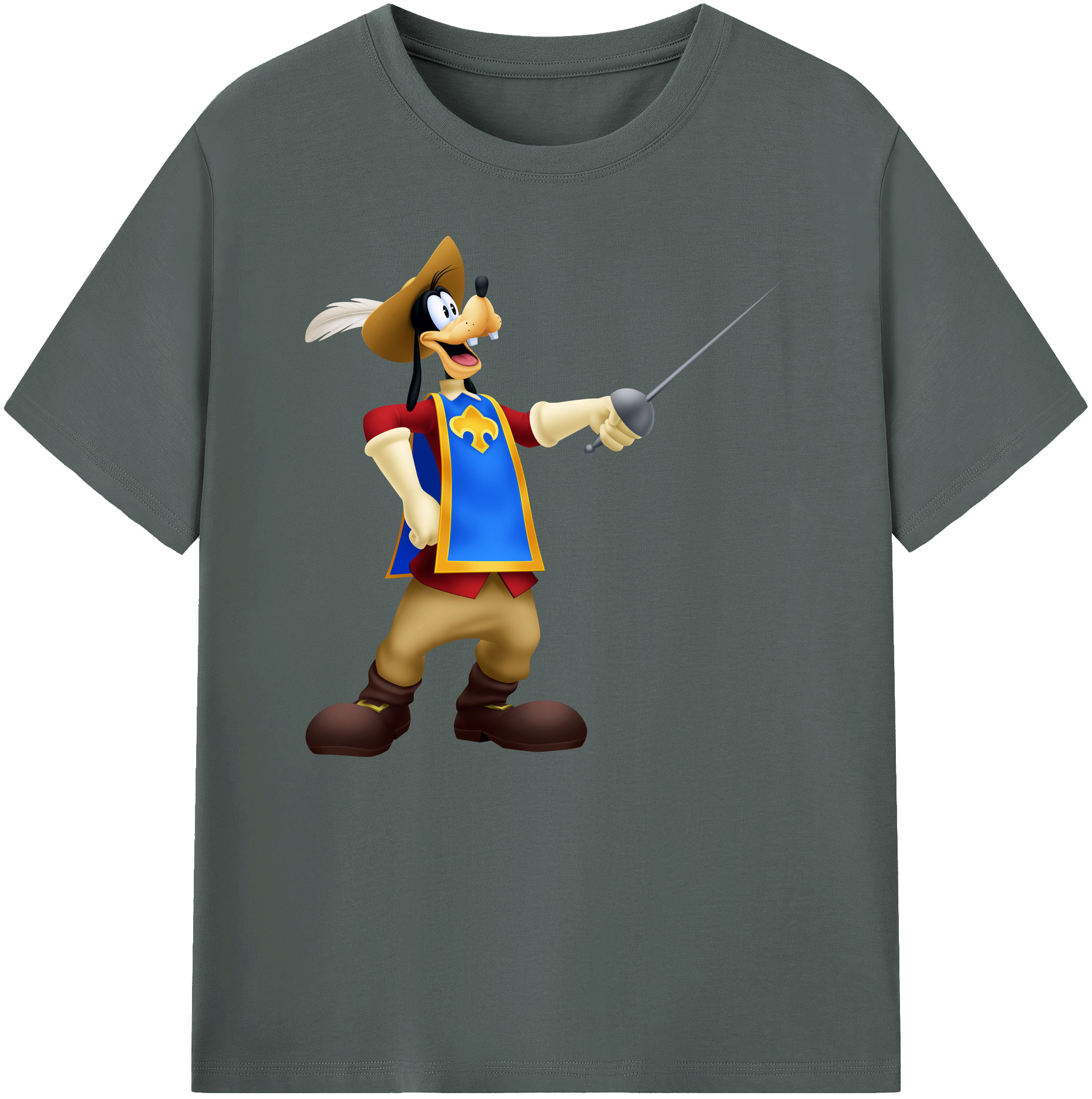 ミッキーマウス Mickey Mouse 綿100％ メンズ半袖Tシャツ｜肌触りやわらか＆通気性